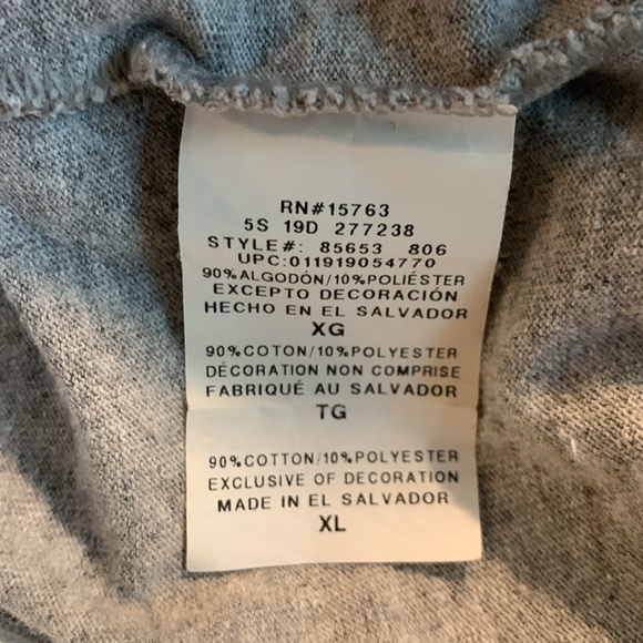 Men’s Champion light heather gray, elastic waist shorts with pockets. Size XL - Picture 7 of 7